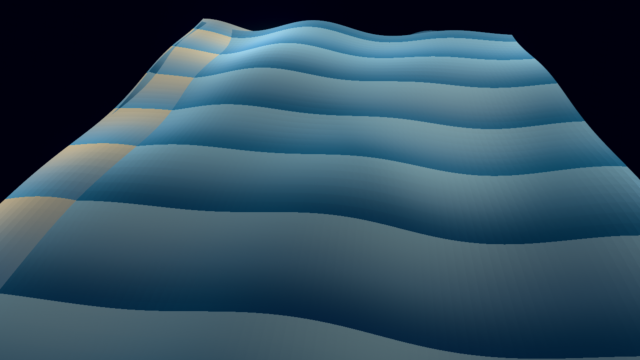 Kinetic Silk Field — Particles & Kinetic
