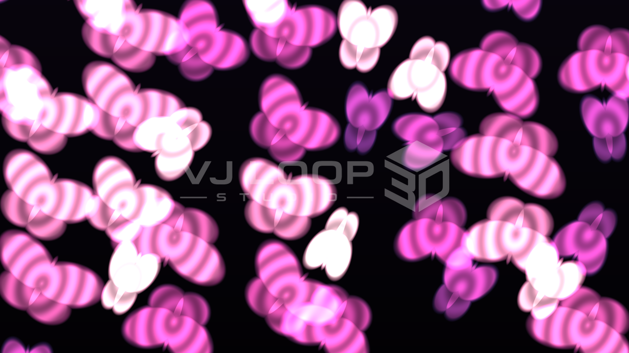 Butterfly Field — WGSL Graphic