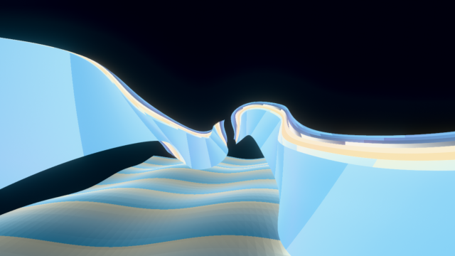 Caustic Pillar Current — Cinematic Worlds
