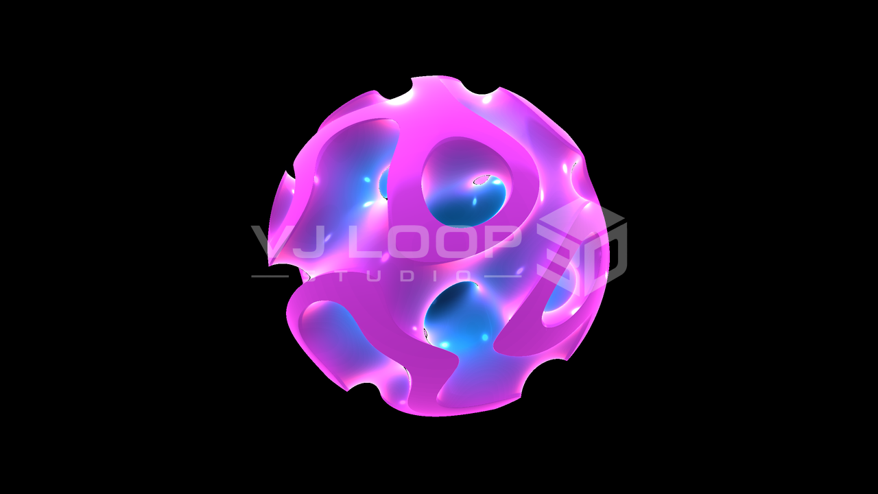 Crystalline Gyroid — WGSL Graphic