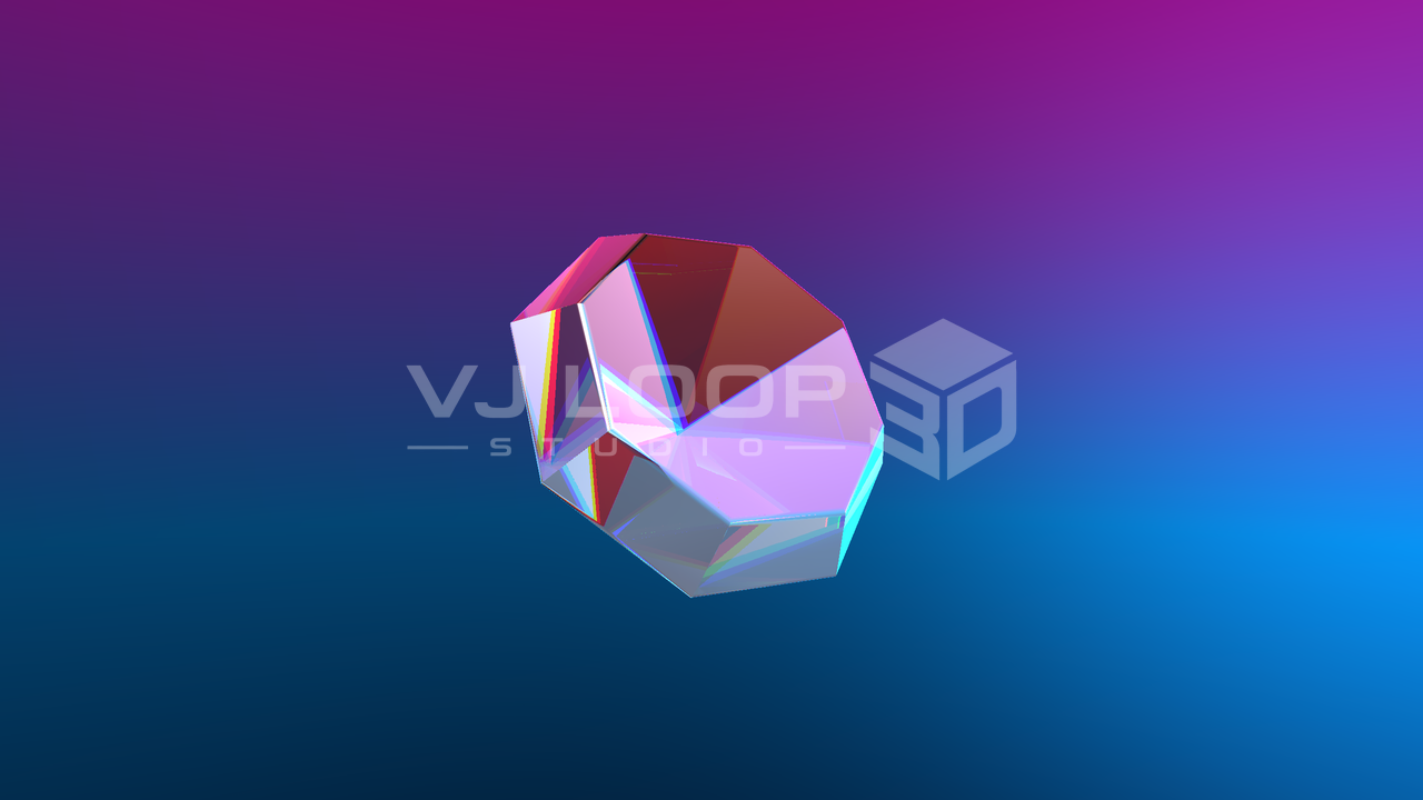 Dispersion Jewel — WGSL Graphic