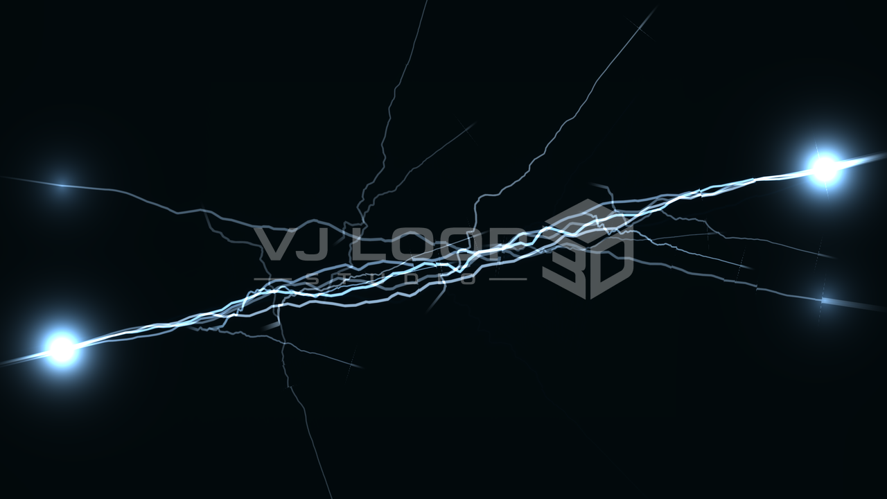 Electric Arc — WGSL Graphic