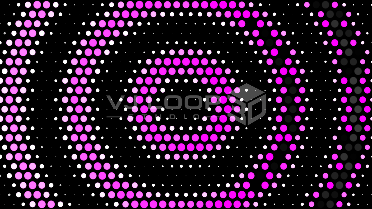 Halftone Pulse — WGSL Graphic