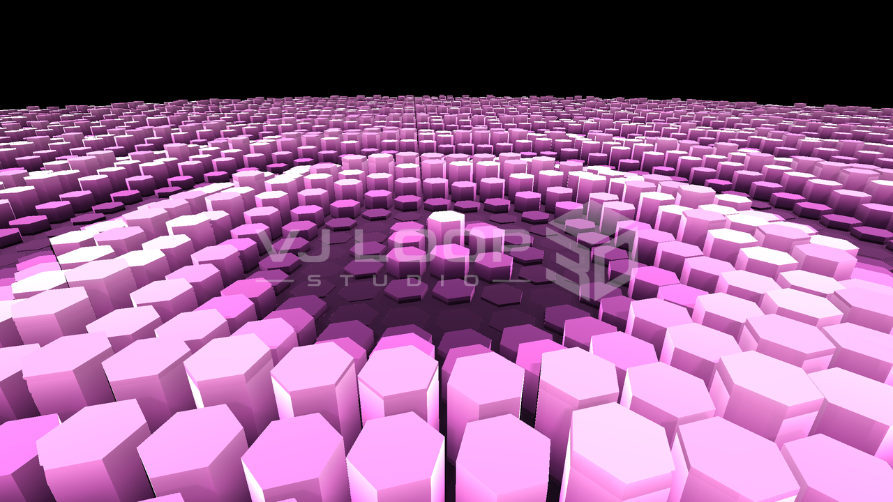 Hex Extrude — WGSL Graphic