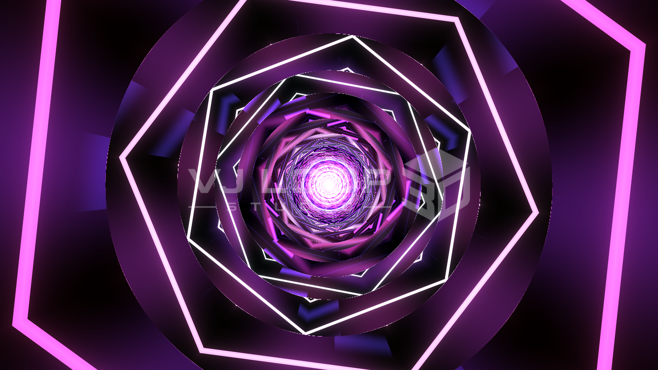 Hex Spiral — WGSL Graphic