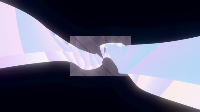 Dimensional Fabric Tunnel — Cinematic Worlds