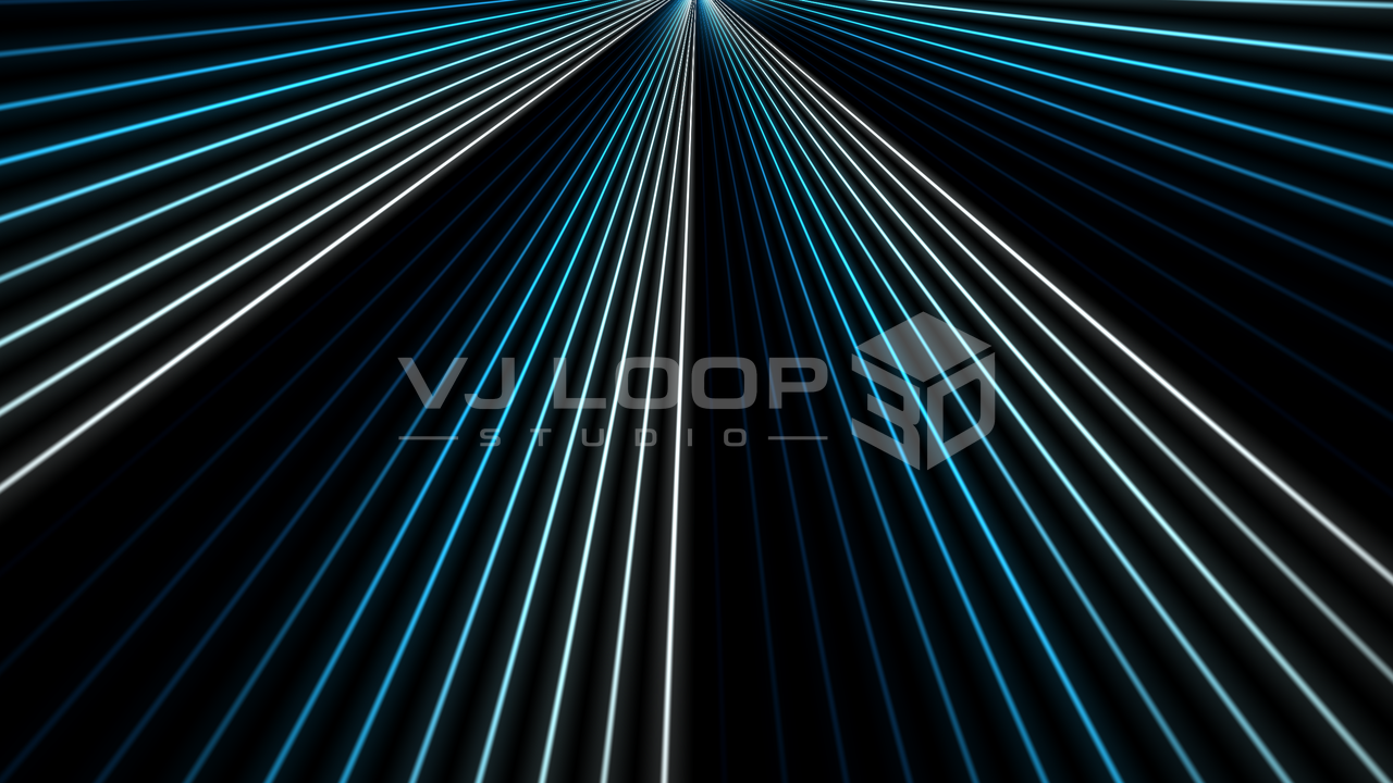 Laser Fan rendu dans VJ Loop Studio 3D