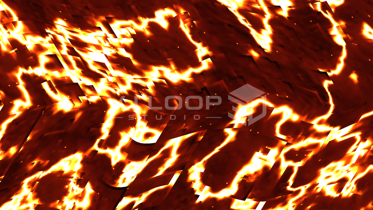 Lava Flow — WGSL Graphic