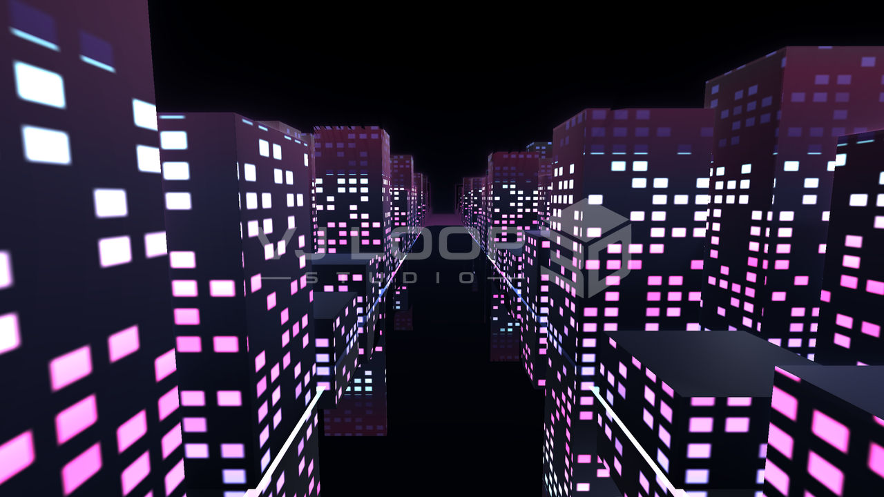 Neon City — WGSL Graphic