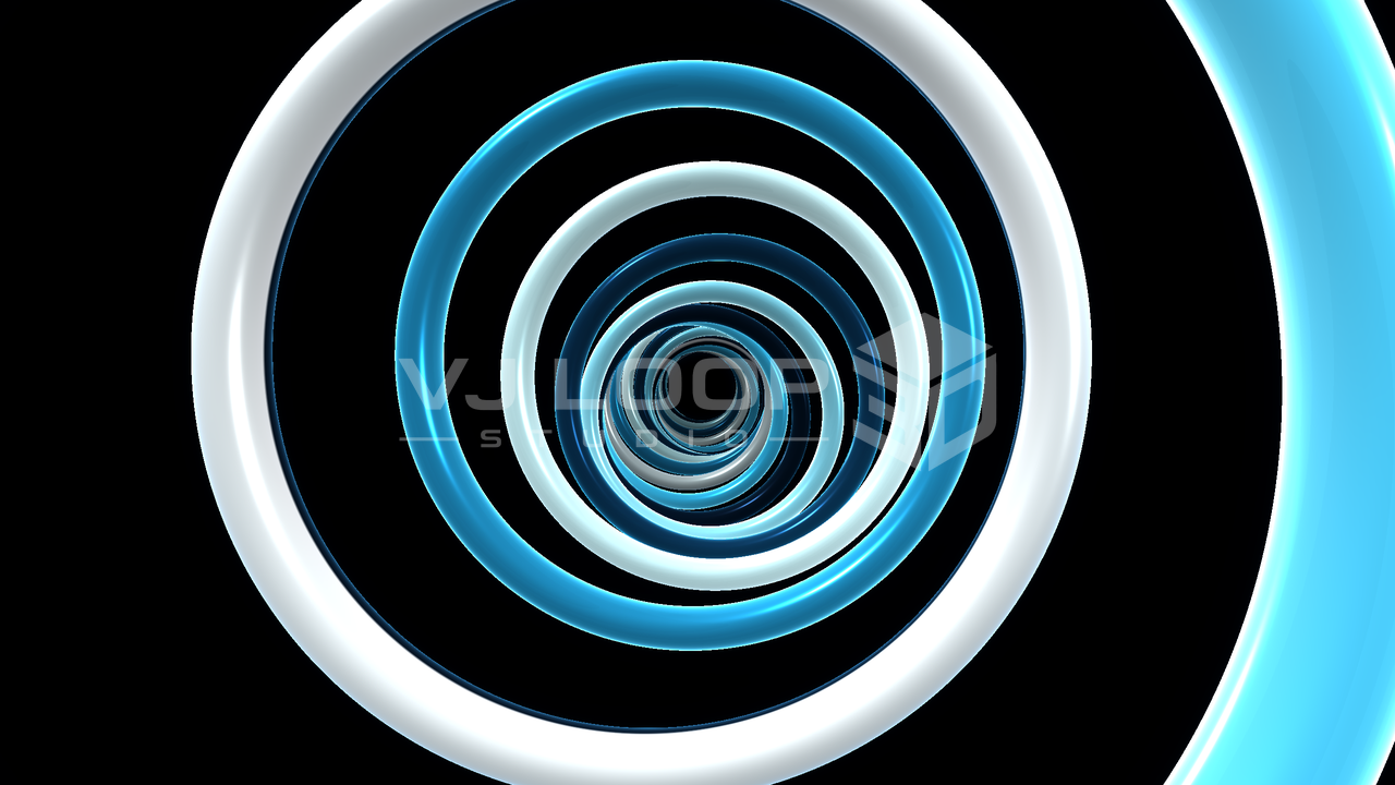 Ring Tunnel — WGSL Graphic