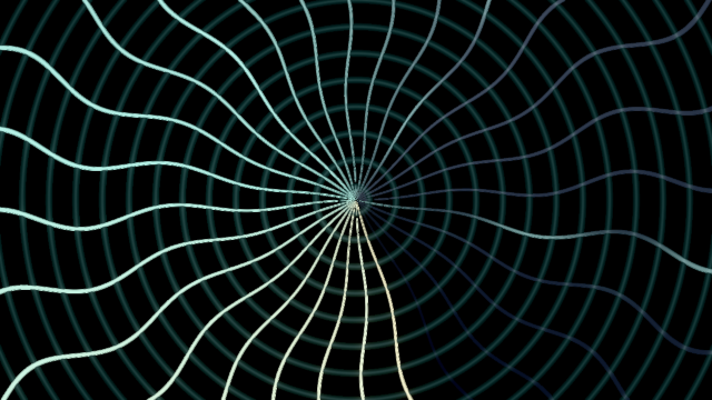 Volumetric Laser Choreography — Graphic & Temporal