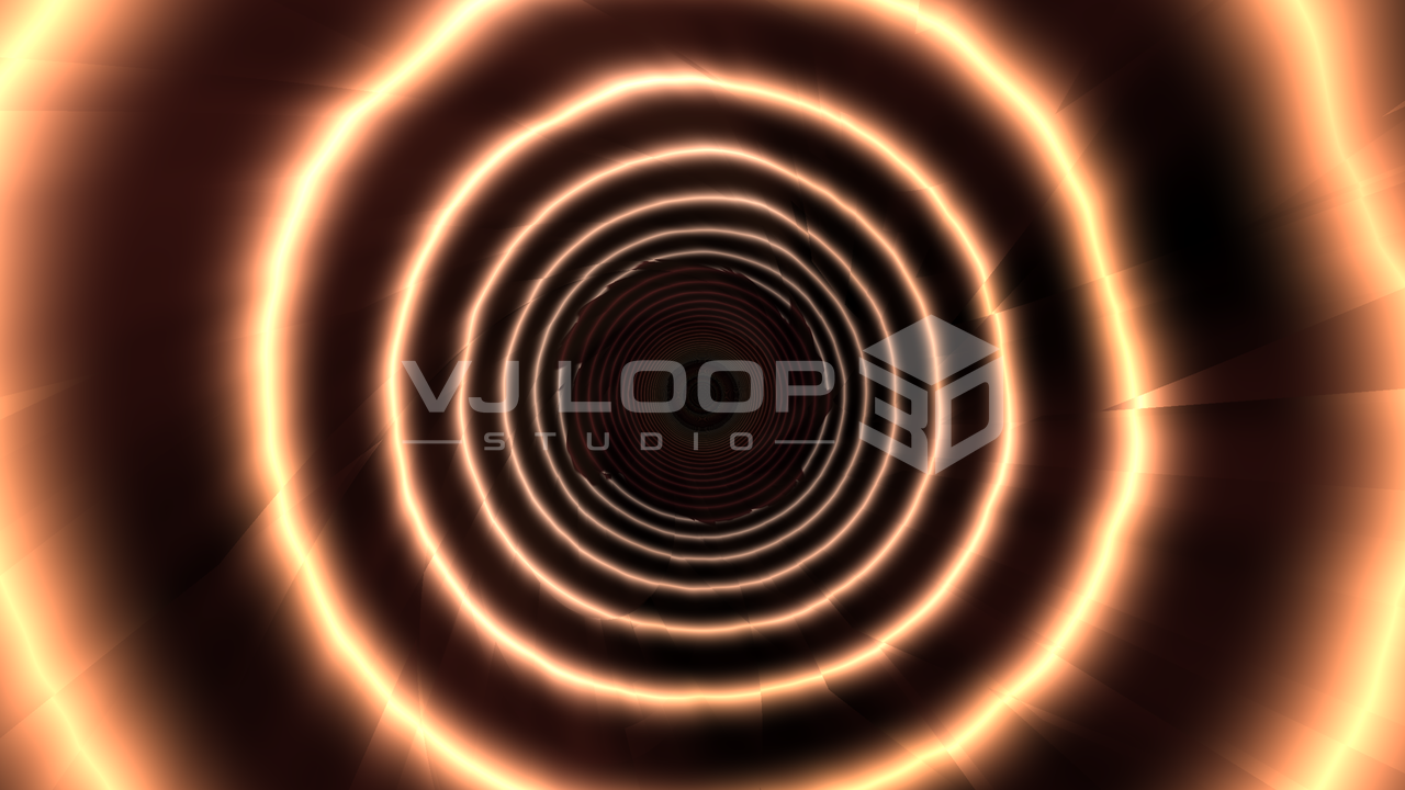 Vortex Tunnel rendered in VJ Loop Studio 3D