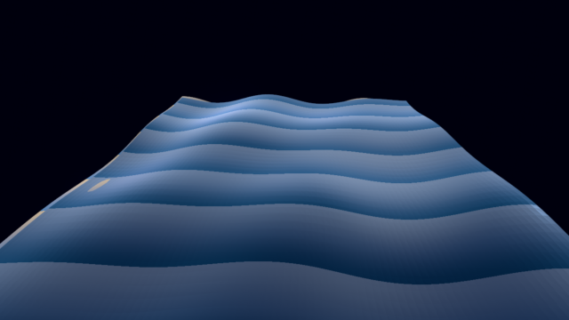 Chromatic Tidal Surface — Cinematic Worlds