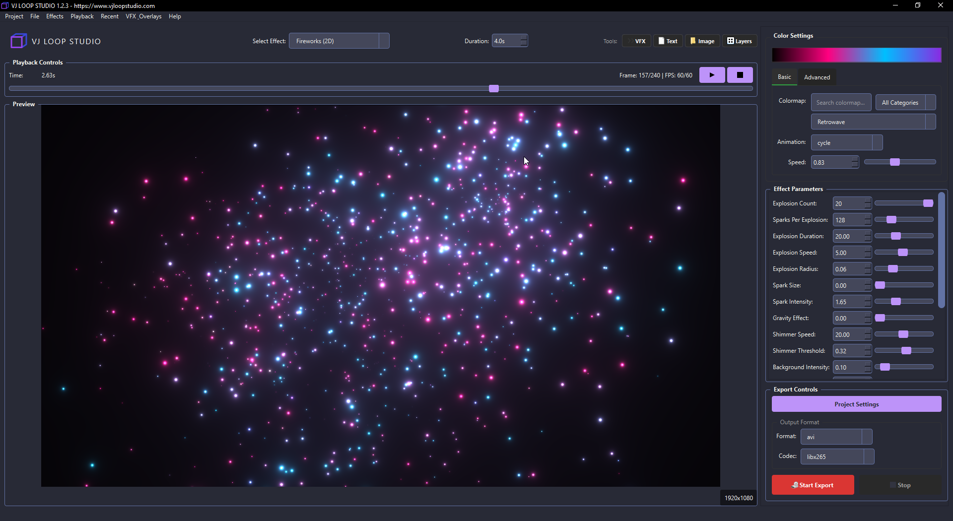 VJ Loop Studio 1.2.5 Release Banner